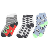 Boys Socks Packs of 3 - Multi, Kids, Boys Socks, Chase Value, Chase Value