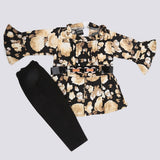 Newborn Girl Suit Full Sleeves - Black, , Chase Value, Chase Value