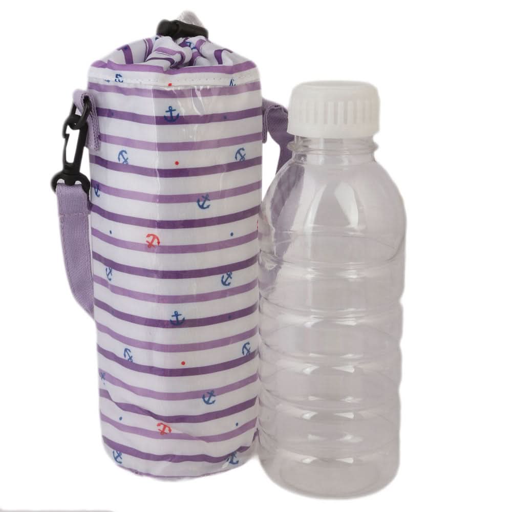 Bottle With Thermic Cover 398 - Purple, Home & Lifestyle, Glassware & Drinkware, Chase Value, Chase Value