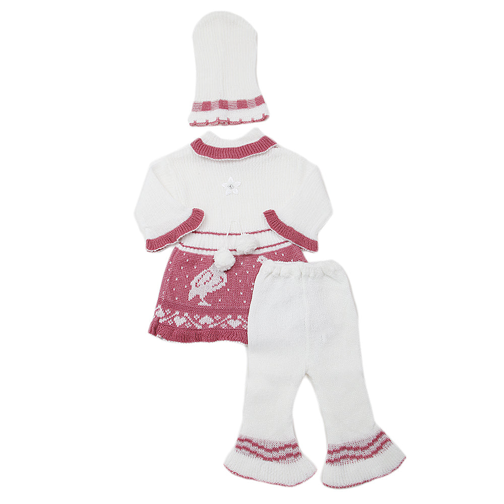 Newborn Girls Irani Suit - Pink, Kids, NB Girls Sets And Suits, Chase Value, Chase Value