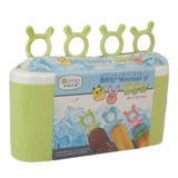 Ice Lolly Box 4 Pcs Set (8355) - Green, Home & Lifestyle, Storage Boxes, Chase Value, Chase Value