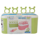 Ice Lolly Box 4 Pcs Set (8355) - Green, Home & Lifestyle, Storage Boxes, Chase Value, Chase Value