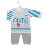 Newborns Boys Full Sleeves Suit - Blue, Kids, New Born Boys Sets And Suits, Chase Value, Chase Value