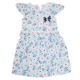 Girls Cotton Frock - Sky Blue, Kids, Girls Frocks, Chase Value, Chase Value