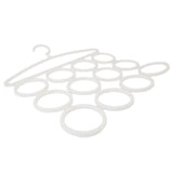 Scarf Hanger 12 Rope Hole - White, Home & Lifestyle, Accessories, Chase Value, Chase Value