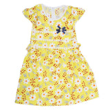 Girls Cotton Frock - Yellow, Kids, Girls Frocks, Chase Value, Chase Value