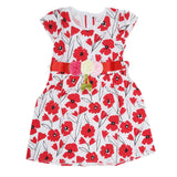 Girls Cotton Frock - Red, Kids, Girls Frocks, Chase Value, Chase Value