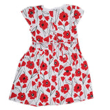 Girls Cotton Frock - Red, Kids, Girls Frocks, Chase Value, Chase Value