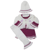Newborn Girls Irani Suit - Purple, Kids, NB Girls Sets And Suits, Chase Value, Chase Value