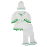 Newborn Girls Irani Suit - Green, Kids, NB Girls Sets And Suits, Chase Value, Chase Value