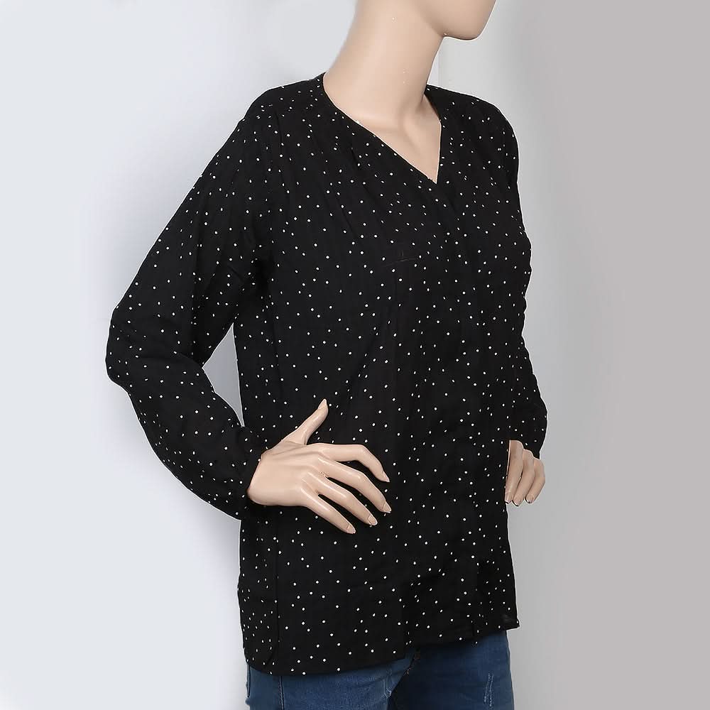 Women's Top - Black, Women, Ready Kurtis, Chase Value, Chase Value