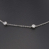 Women's Zircon Chain & Locket - Silver, Women, Chains & Lockets, Chase Value, Chase Value
