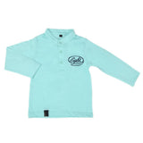 Boys Full Sleeves T-Shirt - Cyan, Kids, Boys T-Shirts, Chase Value, Chase Value