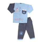 Boys 2 Pcs Suit Full Sleeves - Blue, Kids, Boys Sets And Suits, Chase Value, Chase Value