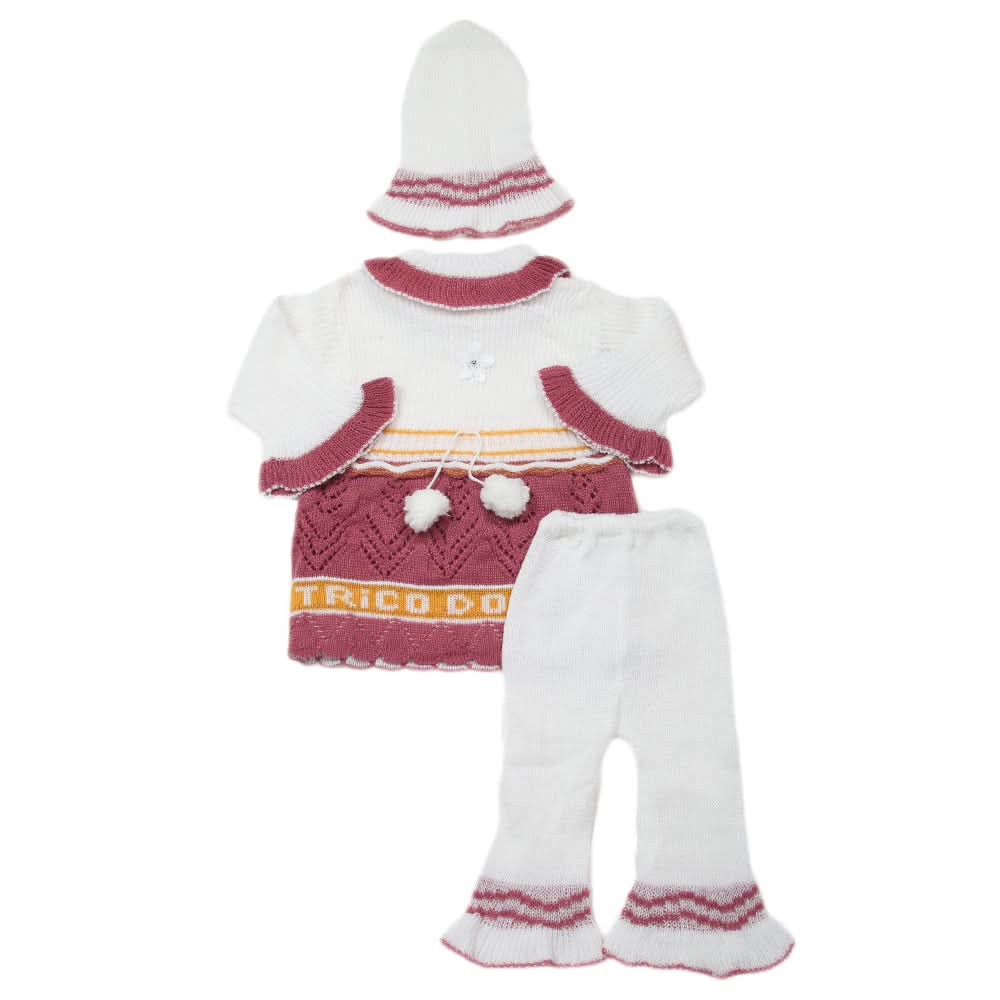 Newborn Girls Irani Suit - Pink, Kids, NB Girls Sets And Suits, Chase Value, Chase Value