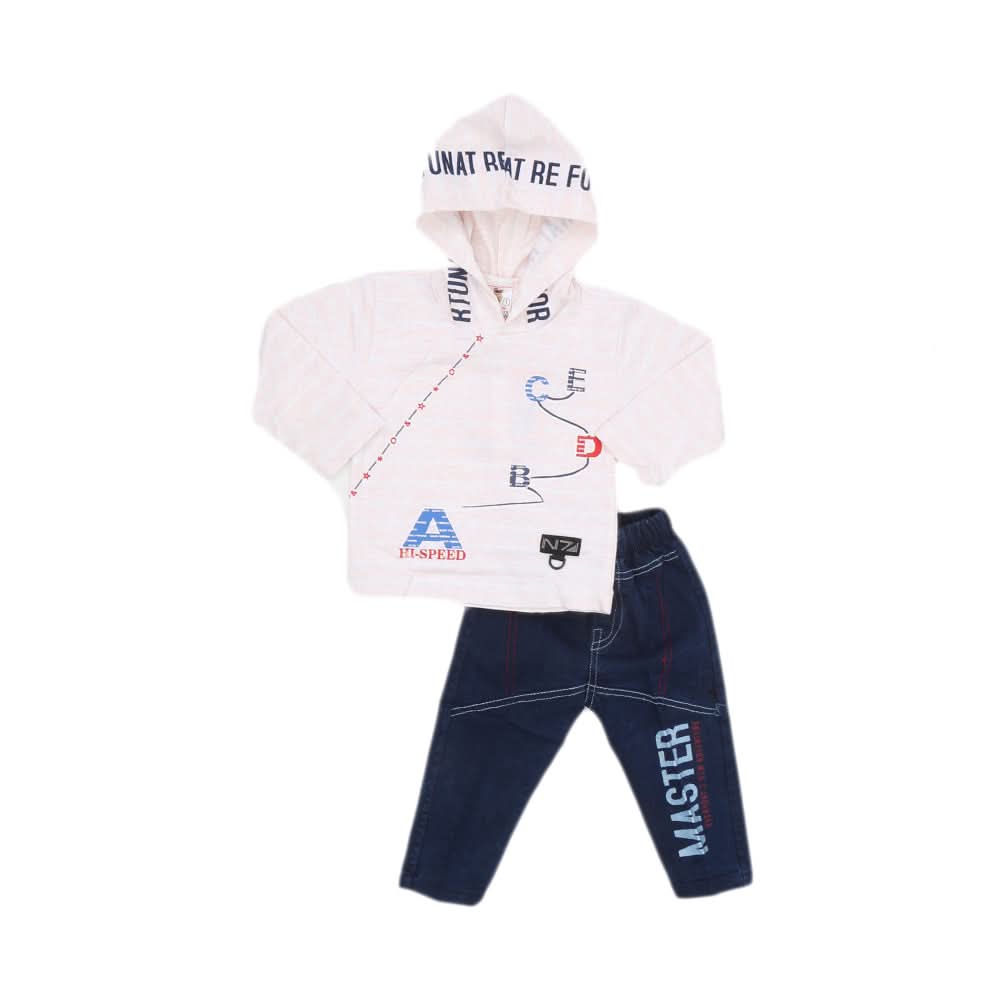 Newborn Boy Full Sleeves Suit 02275 - Peach, Kids, NB Boys Sets And Suits, Chase Value, Chase Value
