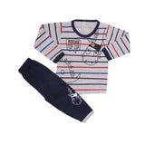 Boys 2 Pcs Suit Full Sleeves - Navy Blue, Kids, Boys Sets And Suits, Chase Value, Chase Value
