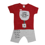 Boys Half Sleeves Suit (2177) - Maroon, Kids, Boys Sets And Suits, Chase Value, Chase Value