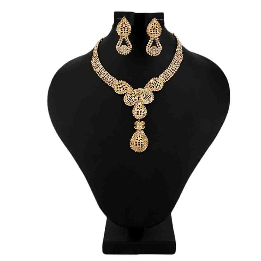 Women's Fancy Jewellery Set - Golden Multi, Women, Jewellery Set, Chase Value, Chase Value
