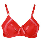 Women's Foam Bra (UA-501) M06 - Red, Women, Bras, Chase Value, Chase Value