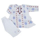 Newborn Girls Half Sleeves Suit - Sky Blue, Kids, Newborn Girls Sets And Suits, Chase Value, Chase Value