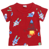 Newborn Boys T-Shirt - Maroon - test-store-for-chase-value