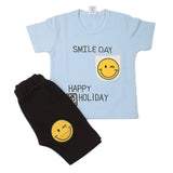 Boys Half Sleeves Suit - Sky Blue, Kids, Boys Sets And Suits, Chase Value, Chase Value