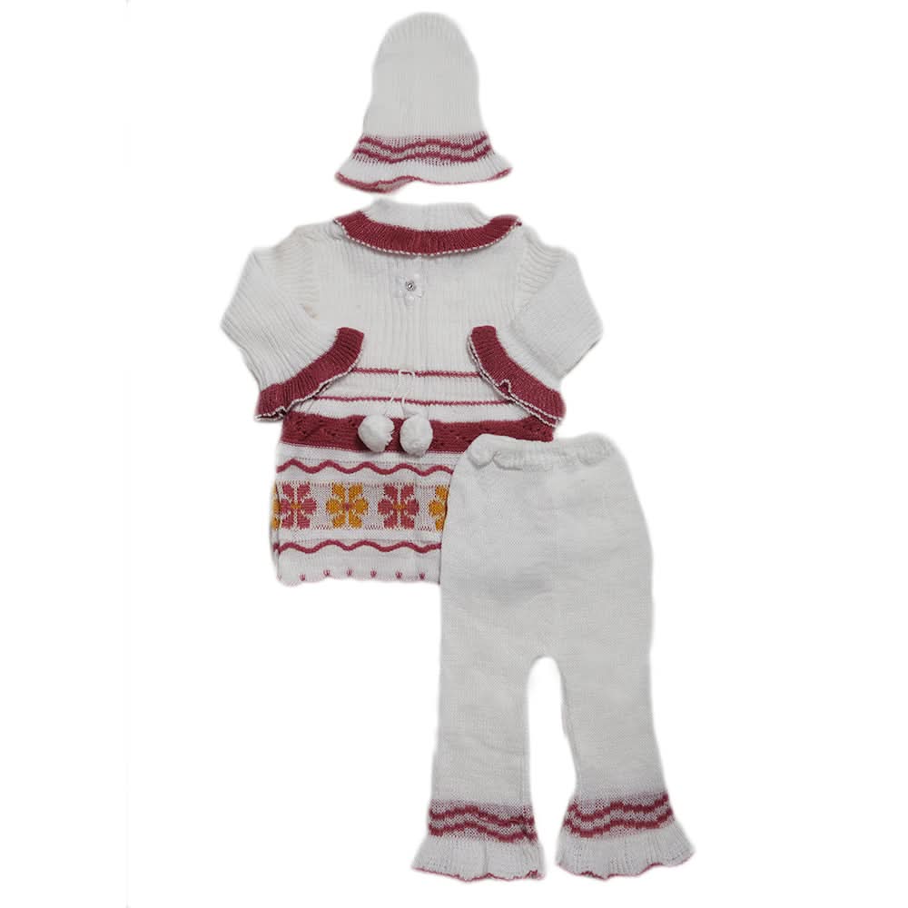 Newborn Girls Irani Suit - Pink, Kids, NB Girls Sets And Suits, Chase Value, Chase Value