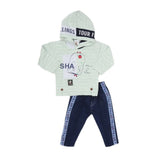 Newborn Boys Suits Full Sleeves - Light Green, Kids, NB Boys Sets And Suits, Chase Value, Chase Value