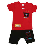 Boys Half Sleeves Suit (2346) - Red, Kids, Boys Sets And Suits, Chase Value, Chase Value