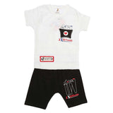 Boys Half Sleeves Suit (2346) - White, Kids, Boys Sets And Suits, Chase Value, Chase Value