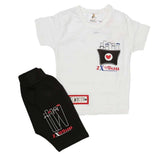 Boys Half Sleeves Suit (2346) - White, Kids, Boys Sets And Suits, Chase Value, Chase Value
