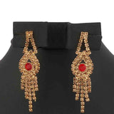 Women's Jewellery Set - Copper & Red, Women, Jewellery Set, Chase Value, Chase Value