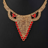 Women's Jewellery Set - Copper & Red, Women, Jewellery Set, Chase Value, Chase Value