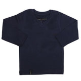Boys Full Sleeves T-Shirt - Navy Blue, Kids, Boys T-Shirts, Chase Value, Chase Value