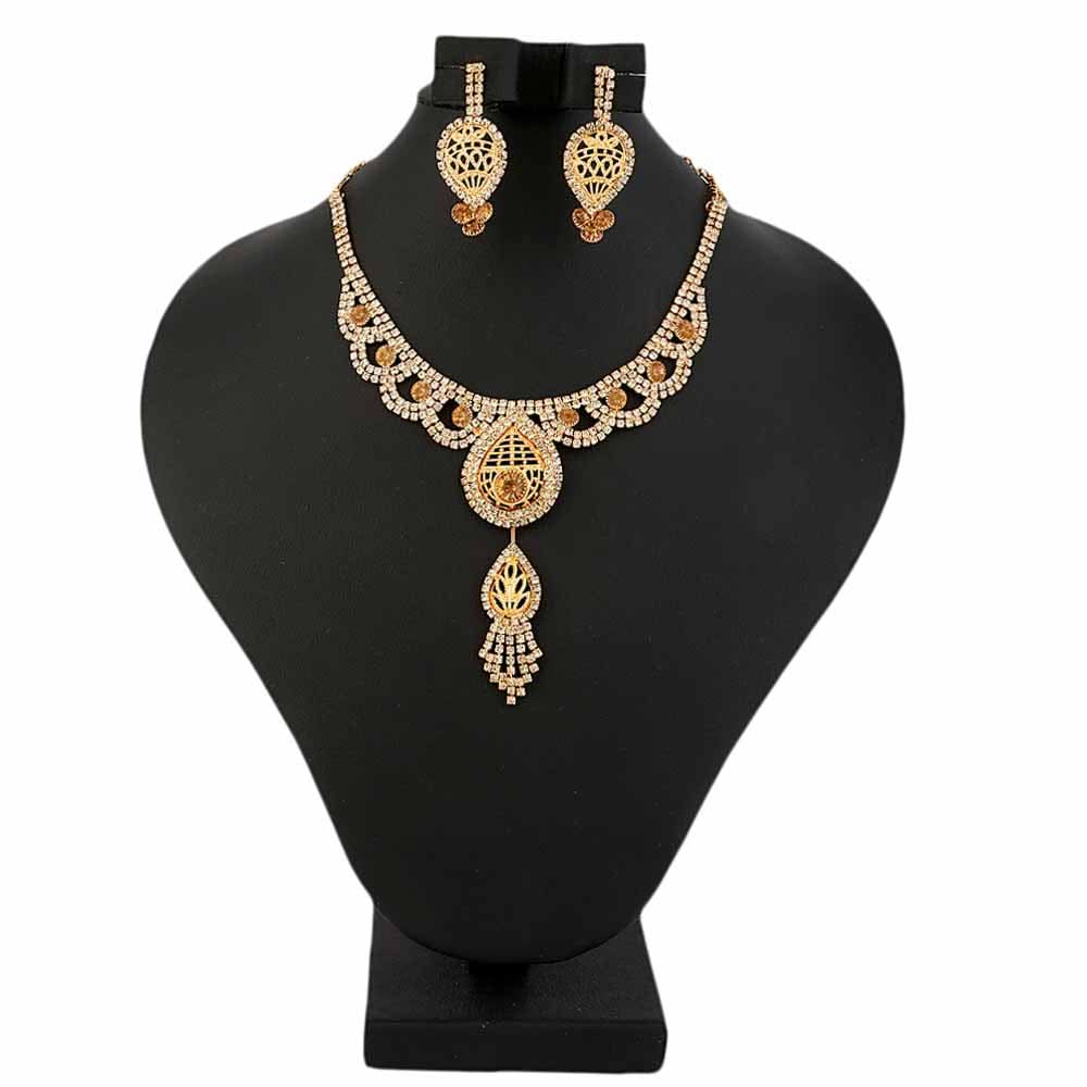 Women's Jewellery Set - Golden & Copper, Women, Jewellery Set, Chase Value, Chase Value