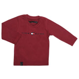 Boys Full Sleeves T-Shirt - Maroon, Kids, Boys T-Shirts, Chase Value, Chase Value