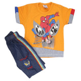 Boys Half Sleeves Suit - Yellow, Kids, Boys Sets And Suits, Chase Value, Chase Value
