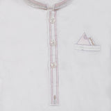 Boys Embroidered Shalwar Suit - White, Boys Shalwar Kameez, Chase Value, Chase Value