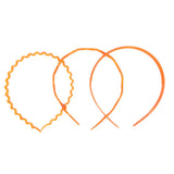 Girls Pack Of 3 Hairbands - Orange, Kids, Hair Accessories, Chase Value, Chase Value