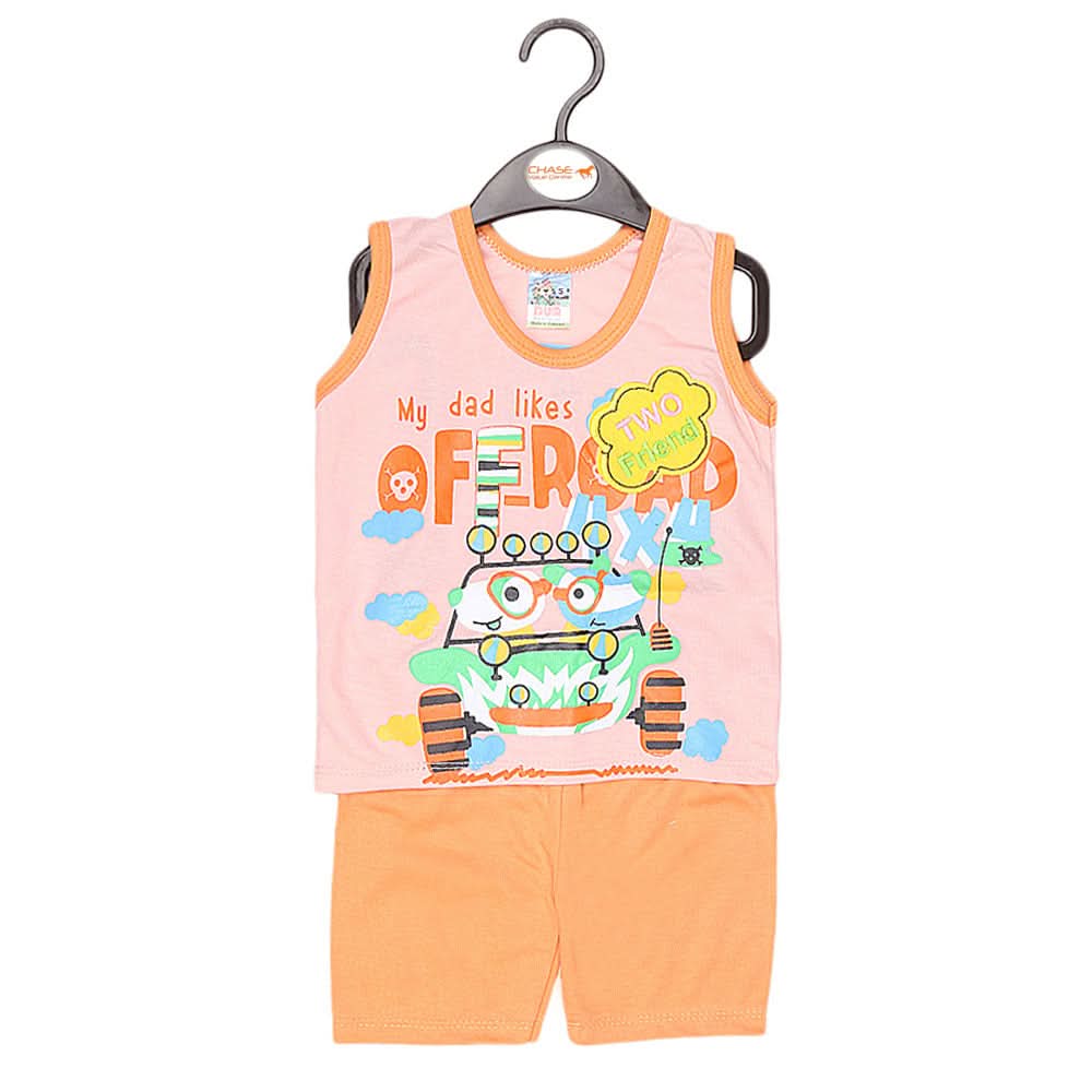 Boys Sando Suit 1946 - Pink, Kids, Boys Sets And Suits, Chase Value, Chase Value