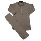 Boys Fancy Shalwar Suit - Olive Green, Kids, Boys Shalwar Kameez, Chase Value, Chase Value