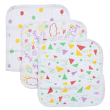 Newborn Face Towel 3 Pcs - Multi, Kids, Bath Accessories, Chase Value, Chase Value