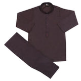 Boys Embroidered Shalwar Suit - Purple, Boys Shalwar Kameez, Chase Value, Chase Value