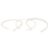 Girls Pack Of 3 Hairbands - White, Kids, Hair Accessories, Chase Value, Chase Value