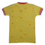 Boys Half Sleeves T-Shirt - Olive Green, Boys T-Shirts, Chase Value, Chase Value