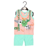 Boys Sando Suit 1936 - Pink, Kids, Boys Sets And Suits, Chase Value, Chase Value
