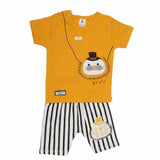 Boys Half Sleeves Suit (2338) - Mustard, Kids, Boys Sets And Suits, Chase Value, Chase Value