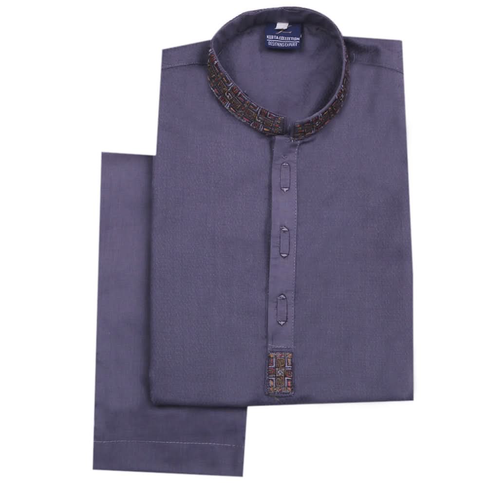Boys Embroidered Shalwar Suit - Grey, Boys Shalwar Kameez, Chase Value, Chase Value