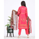 Eminent Cambric Digital Embroidered 3 Pcs Unstitched Suit With Silk Dupatta - 9, Women, 3Pcs Shalwar Suit, Eminent, Chase Value